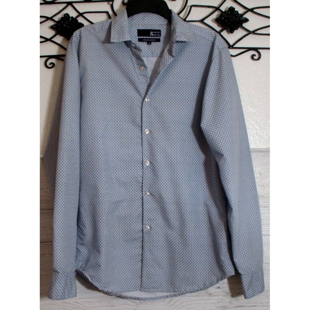 Mercer & Spring Men's Shirt Size S Long Sleeve Multicolored